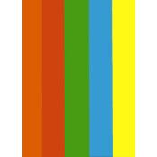 Хартия цв.DA нас. RAINBOW 5 A4 оп.100