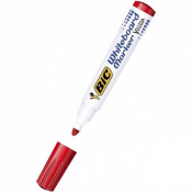 Маркер за бяла дъска BIC Eco Velleda 1701, объл връх 5.0 мм, червен