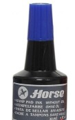 HORSE мастило тамп. синьо 30мл.