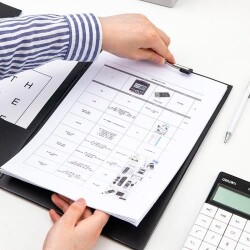 Клипборд с капак Deli Start Plus E38154B