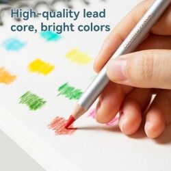 Цветни моливи Deli DMAST EC300-72, 72 цвята, в метална кутия