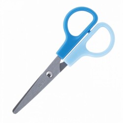 Ножица детска Deli Bumpees ED60200 12.1 см, цветни дръжки и предпазна капачка