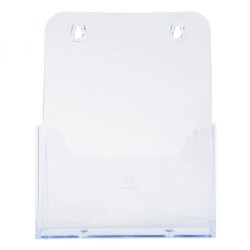 Поставка за брошури EXACOMPTA А5 173 x 73 x 214 мм, настолна, кристална,1 отделение