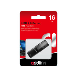 Памет USB flash 16GB Addlink U15 чрн 2.0