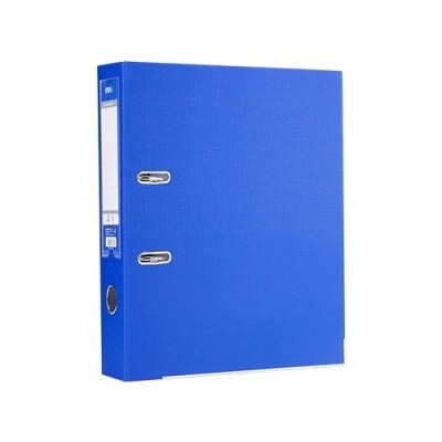 Класьор DELI A4, 5.0 см, РР, метален кант, син