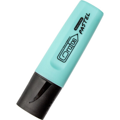 Маркер текст Grafos пастел син