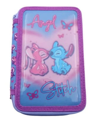 Несесер с пълнеж FILA Stitch, 43 бр. средства Giotto и Lyra, 3 ципа, 20х6х12 см