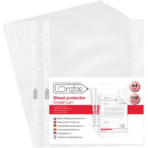 Джоб кристал Grafos Lux A4+ 45 µm оп. 100