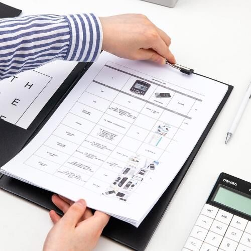 Клипборд с капак Deli Start Plus E38154B