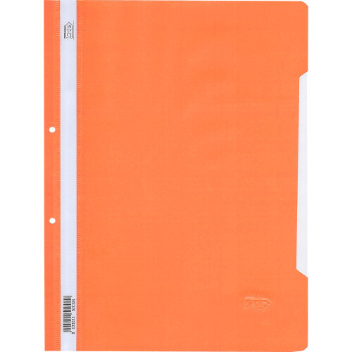 Папка PVC с перф. Grafos Color оранж.