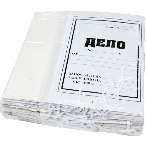 Папка дело Standard бял