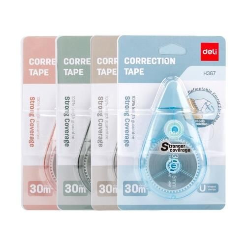 Коректор лента Deli EH367, 5 мм х 30 м, блистер
