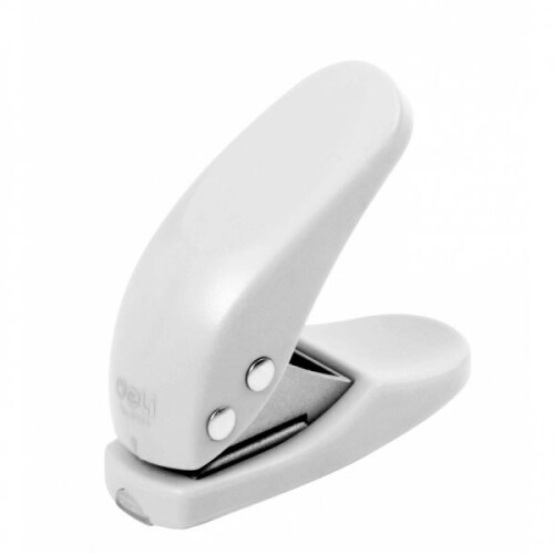 Перфоратор Deli Start E0111 white, за един отвор, до 10 л, бял