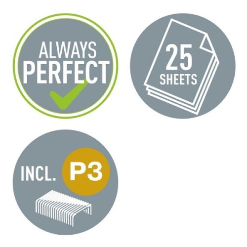 Телбод Leitz 5501 Nexxt Effortless, до 25 л, №24/6,26/6, син