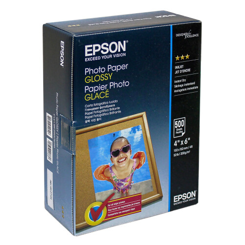 Хартия Epson Photo Glossy 10x15 500л