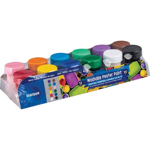 CENTRUM Постер бои 12цв 20мл бурканче 80449