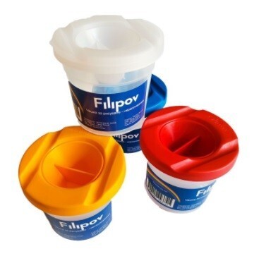 Чашка за рисуване с капаче