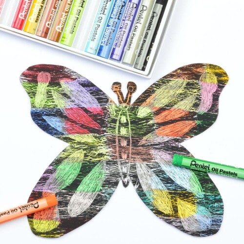 Пастели маслени Pentel Arts 12 цвята