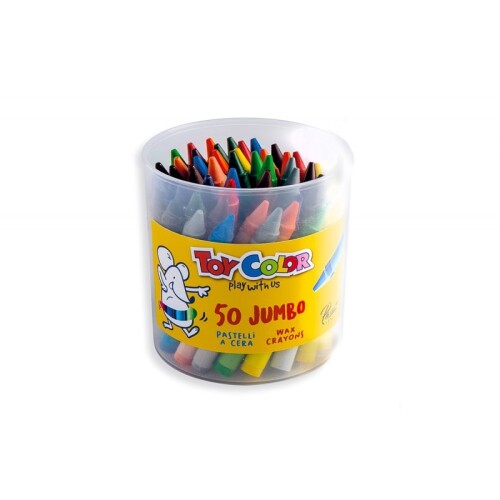 TOY COLOR Пастели восъчни 50 цвята