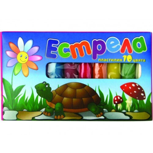 Пластилин 10 цвята