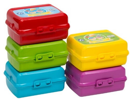 ARK Кутия за храна 4 секции 15х13х7.5см