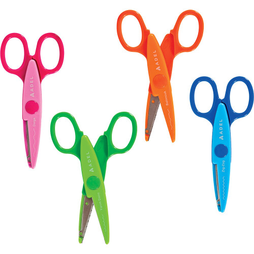 Ножица Adel Craft 13см Зиг-заг детска