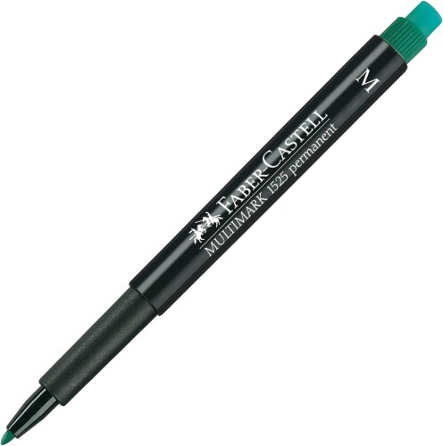 Перманентен тънкописец Faber-Castell 1525 - 1.0 mm, M, зелен