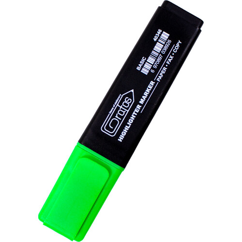 Маркер текст Grafos Basic зелен