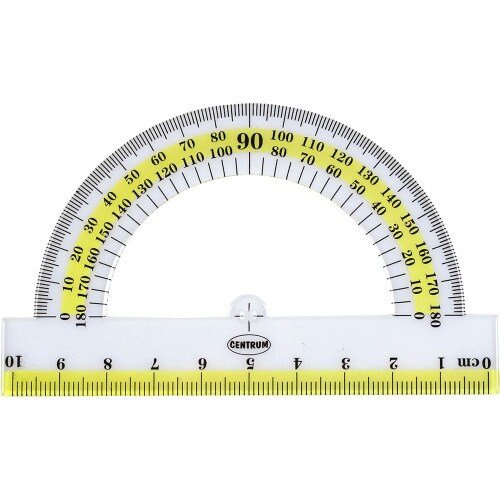 Транспортир Centrum 10см