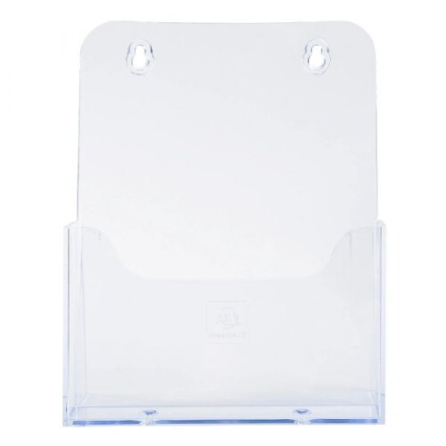 Поставка за брошури EXACOMPTA А5 173 x 73 x 214 мм, настолна, кристална,1 отделение