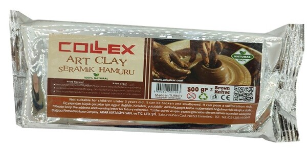 ARK Глина кафява 500 гр. модел
