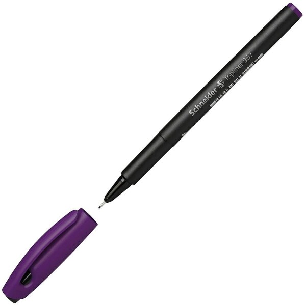 Тънкописец Schneider Topliner 967 - 0.4 mm, виолетов
