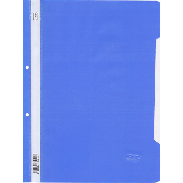 Папка PVC с перф. Grafos Color син