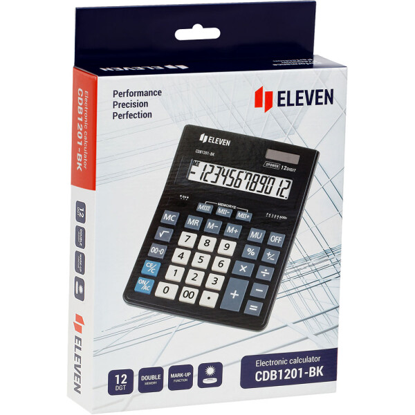 Калкулатор Eleven CDB1201BK 12разр черен